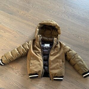 Herno Kids Tan Puffer Jacket